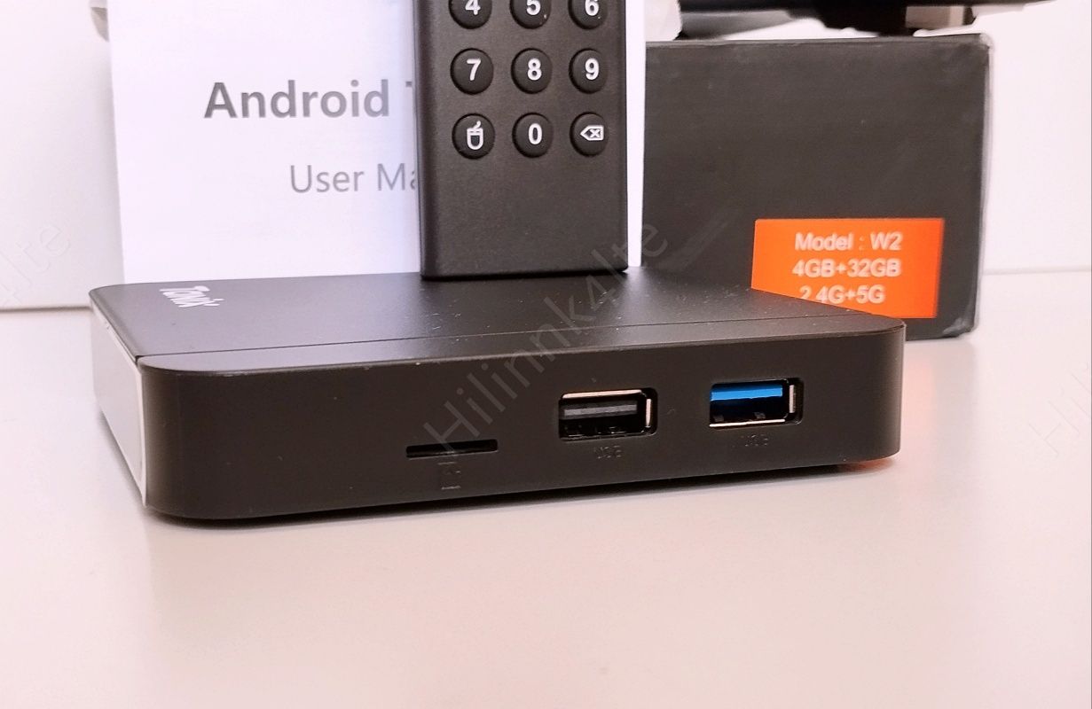 Оригинальная ТВ IP приставка Tanix W2 Android 11 Amlogic S905W/4/32Gb