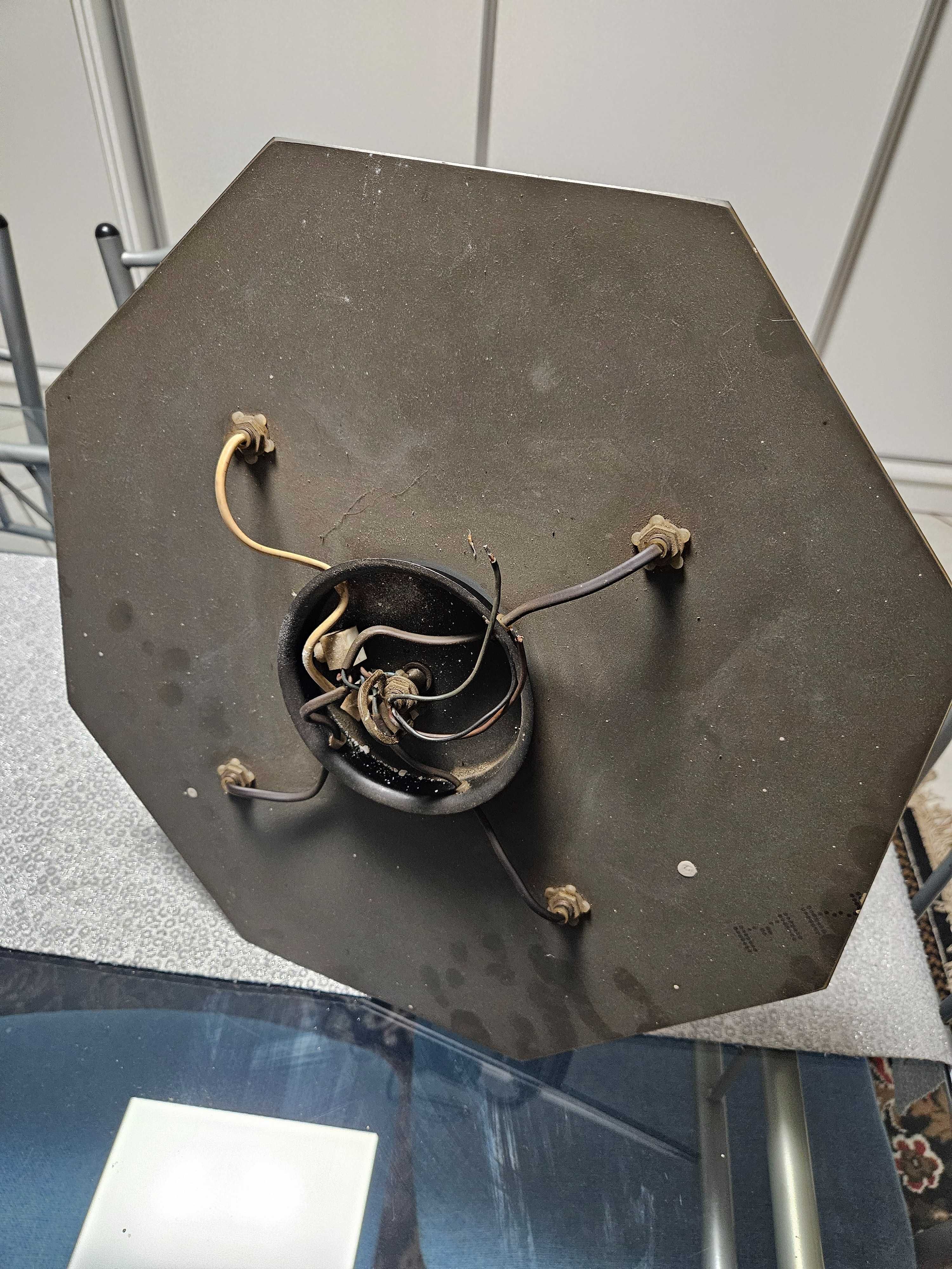 Lampa żyrandol oprawa wiszącą kule z lustrem