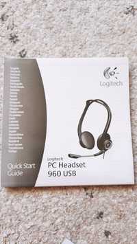Провідна гарнітура Logitech PC Headset 960 USB