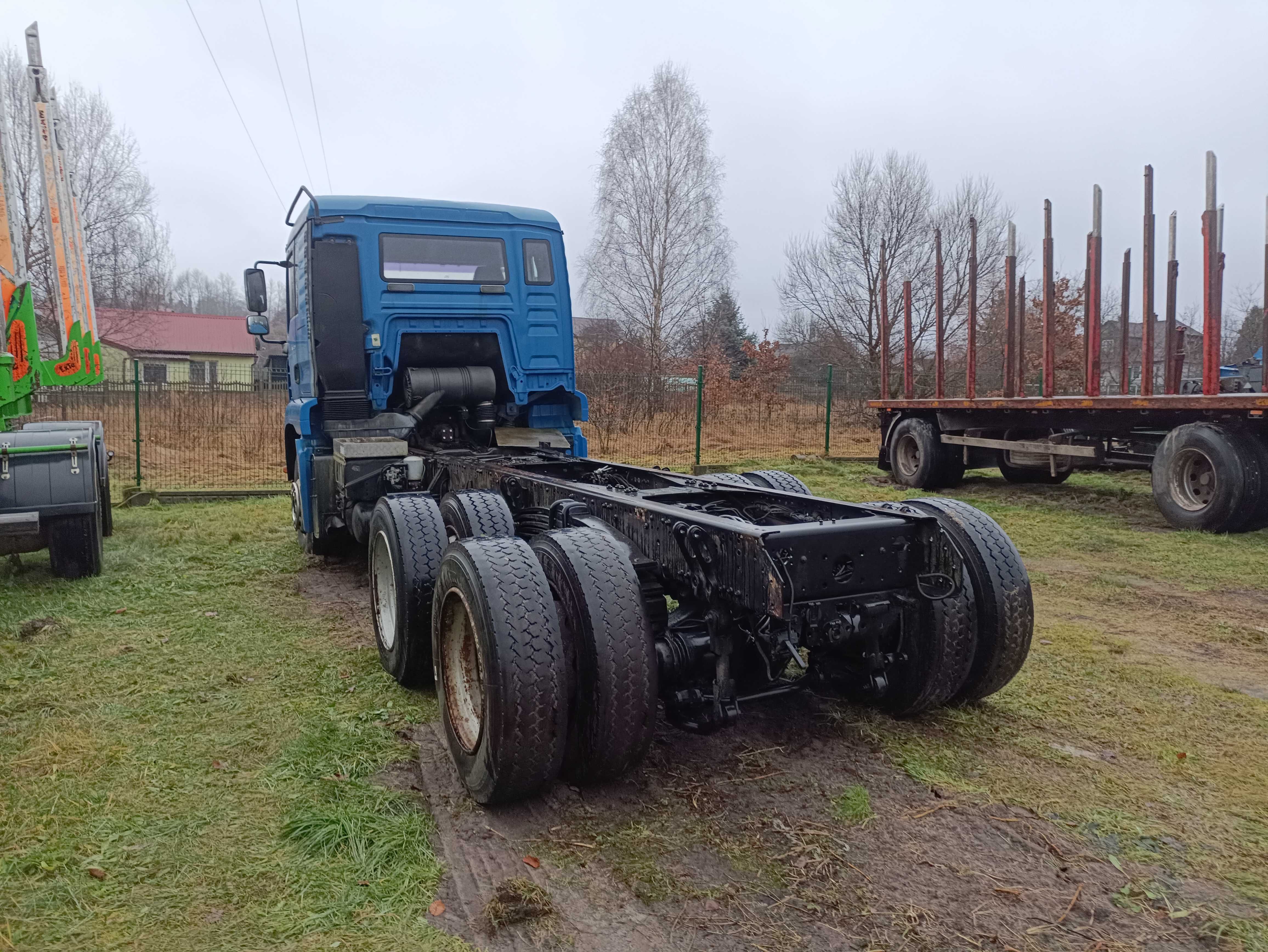 Man tga 480, rama pod zabudowę, wywrotkę, na Afrykę