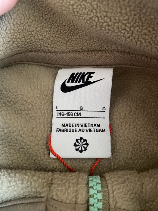 Флісова кофта Nike женский короткій світшот