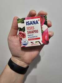 Isana - Szampon w kostce 65g. Nawilżający szapon do włosów. Granat.