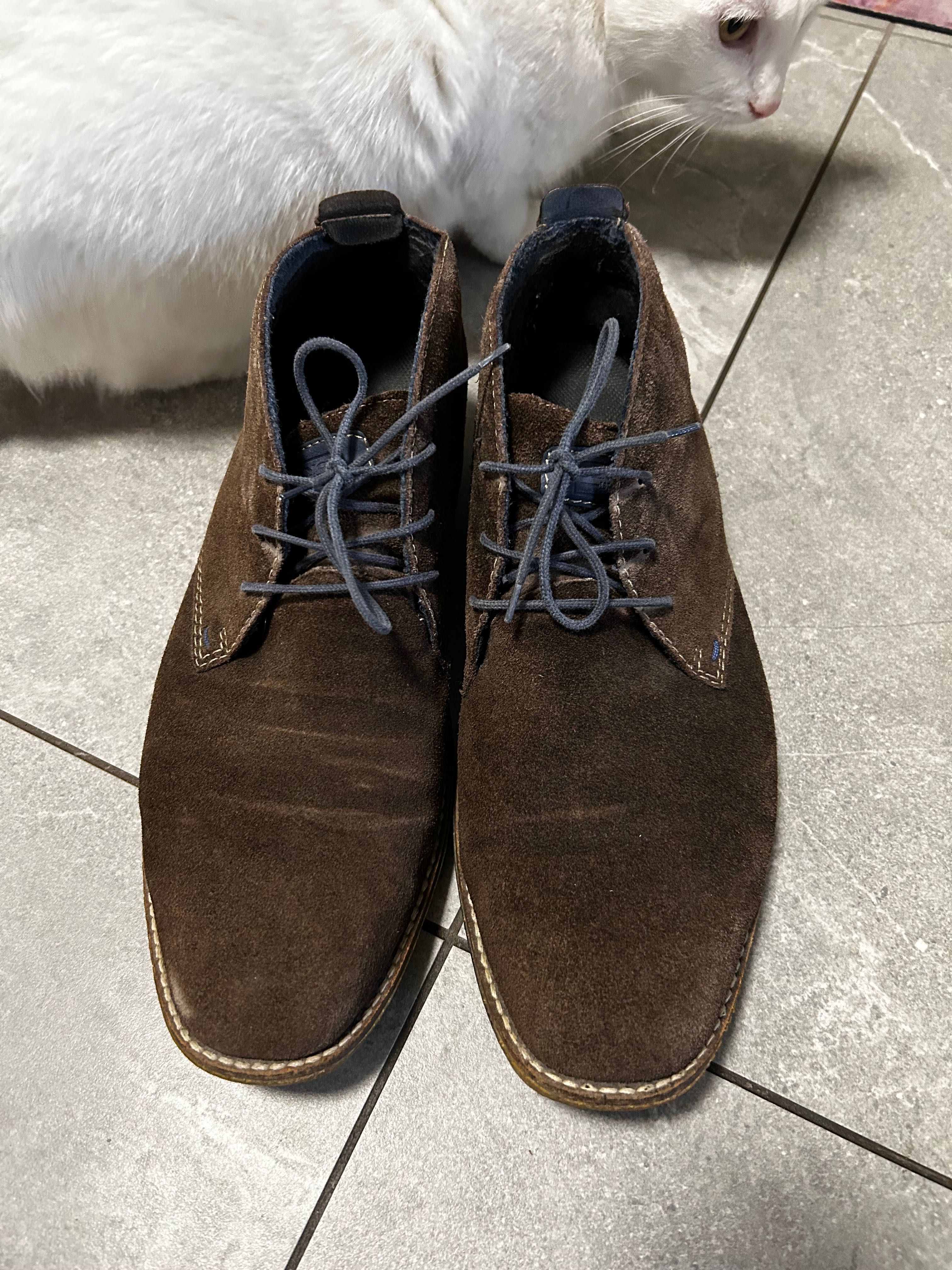 Rieker buty zamszowe 42