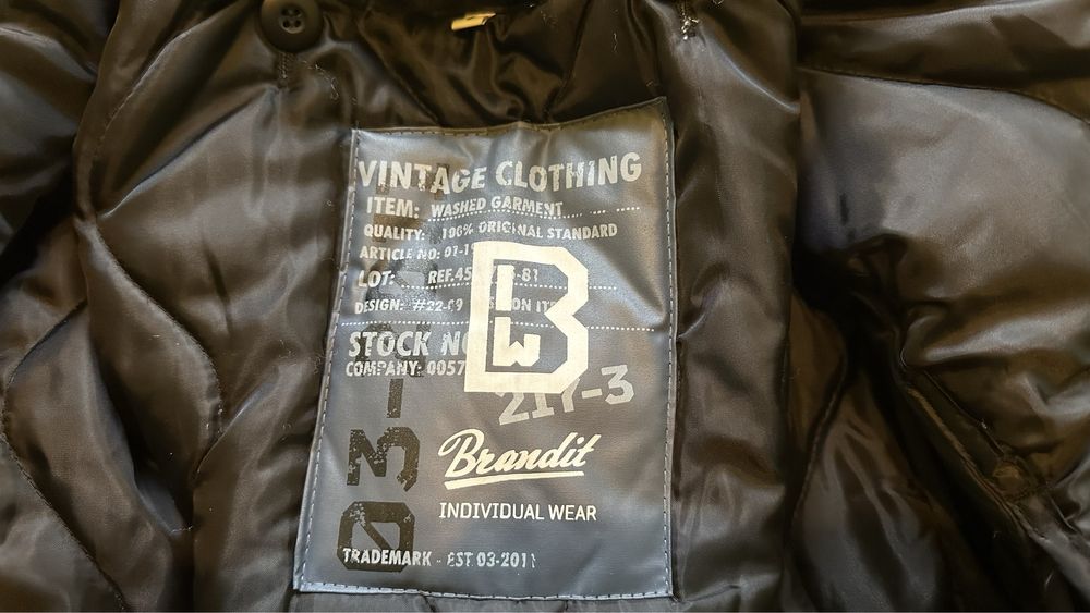 Kurtka Brandit M65 Classic Black rozmiar S