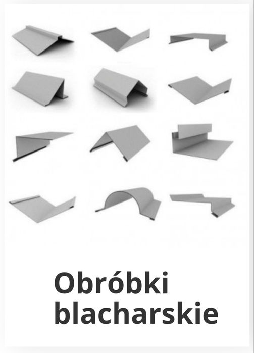 Obróbbki blacharskie na wymiar – gięcie blachy, montaż, dostawa