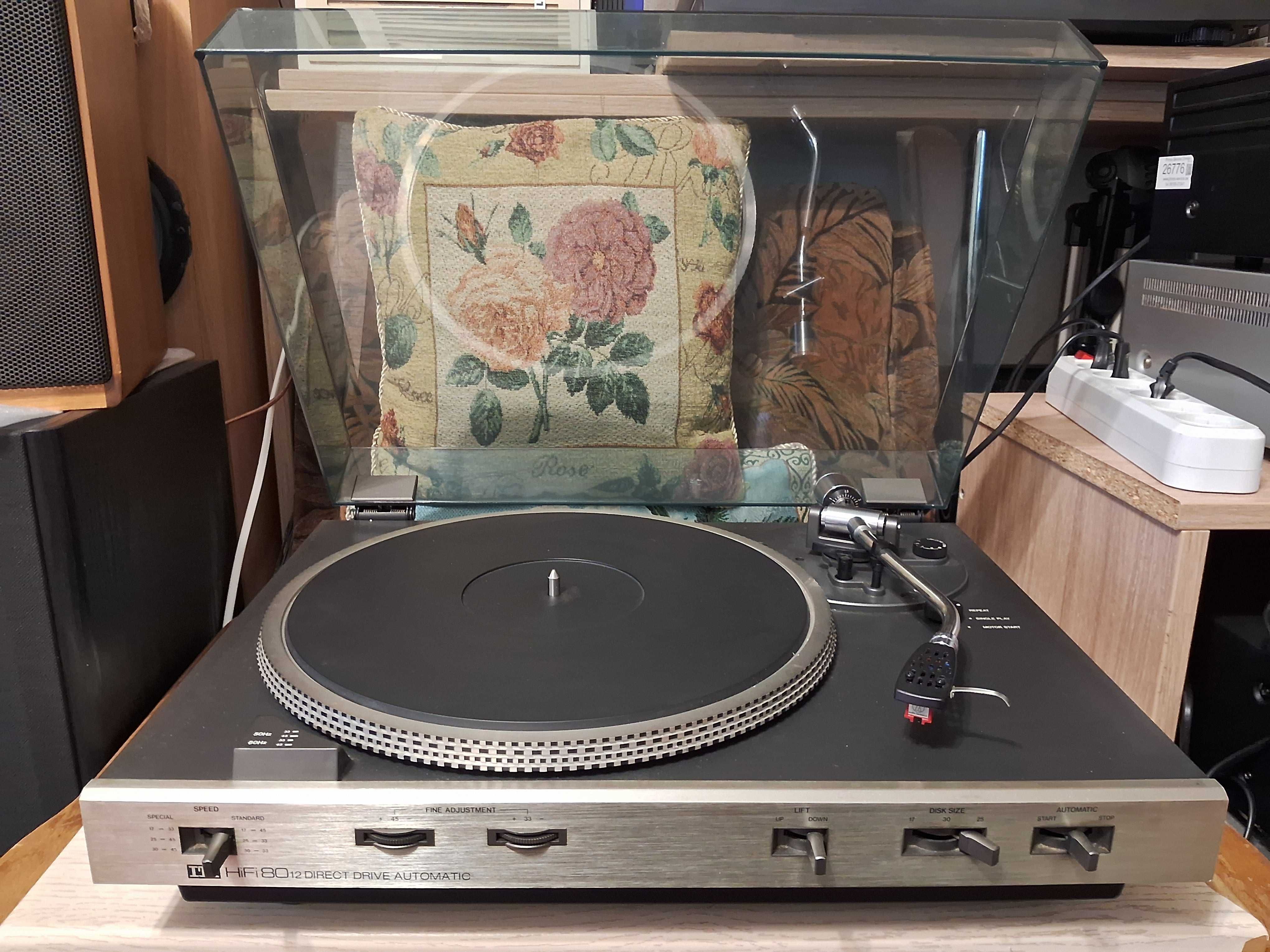ITT HIFI 8012 програвач вінілу Direct Drive (Mitsubishi DP-86DA)