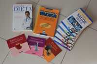 Livros sobre dieta, saúde e bem-estar - lote de 10
