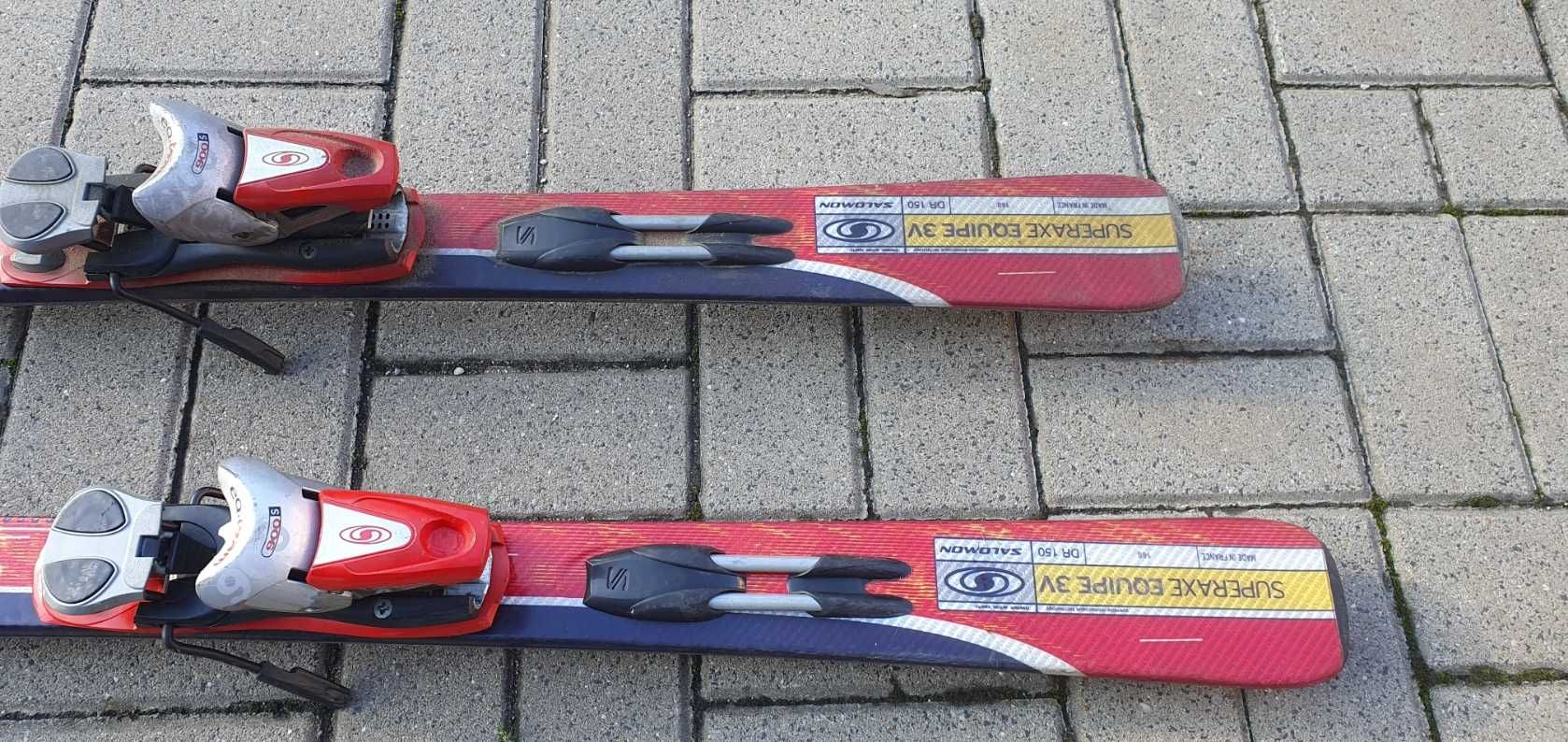 Narty Salomon Superaxe Equip 3V 166cm