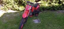 Czerwony Cross 125ccm na sprzedaż!