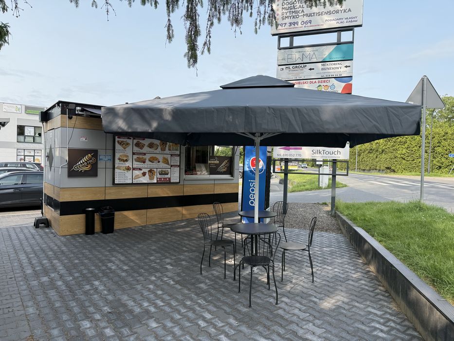 Sprzedam działający biznes przyczepa gastronomiczna Kebab!