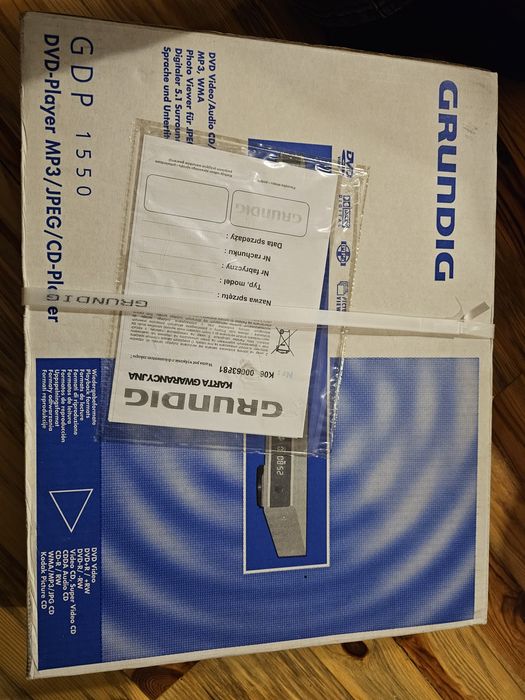 Nowe DVD Grundig GDP 1550