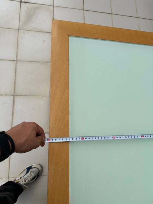 Mesa de madeira extensível