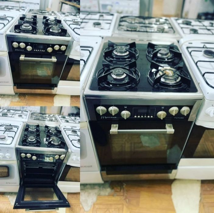 Газова плита BoschHGV745252 нержавійка з Німеччини. Гарантія. Доставка