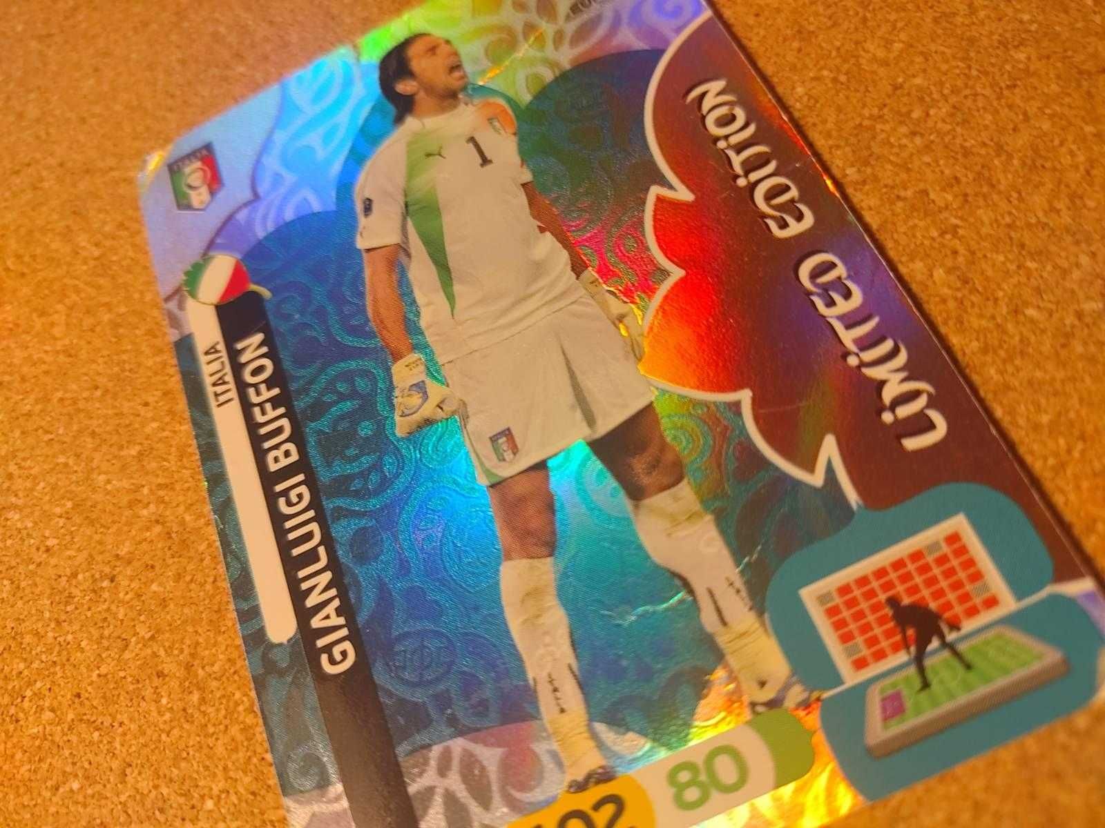 Limitowana Karta Piłkarska Gianluigi Buffon Euro 2012