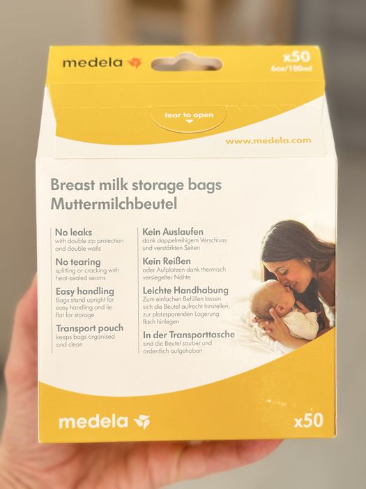 Одноразові пакети для зберігання молока Medela 50 шт./1 уп