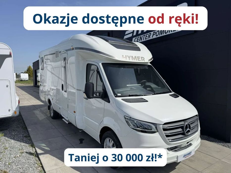 Hymer-Eriba B-MC T 680  - NOWY, 4OS, DMC 3500kg, Hymer Center Pomorze, Bogate Wyposażenie