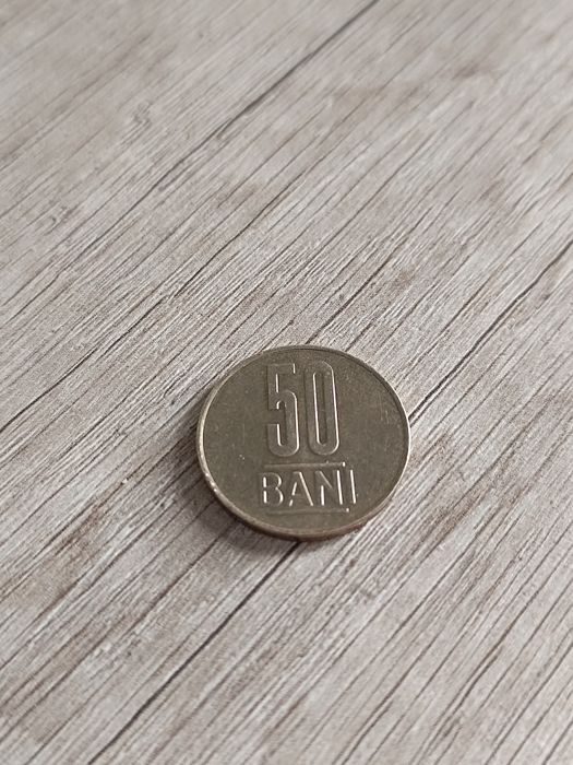 Moneta obiegowa 50 Bani Rumunia Romania 2024 Lej Rzeszów