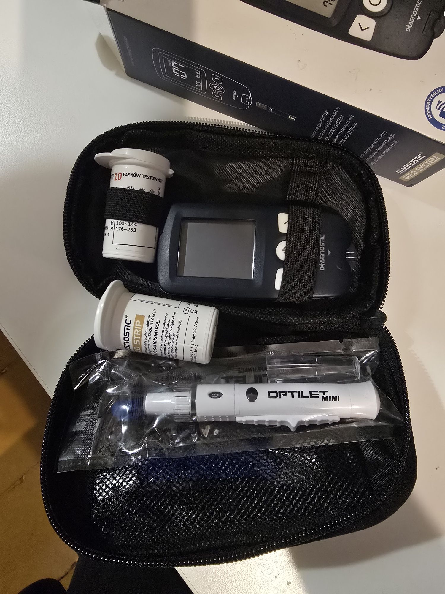 Glukometr diagnostic gold system