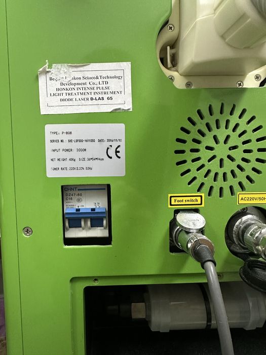 Діодний лазер D las 65 -810 nm, потужність 2000 Вт німецький як новий