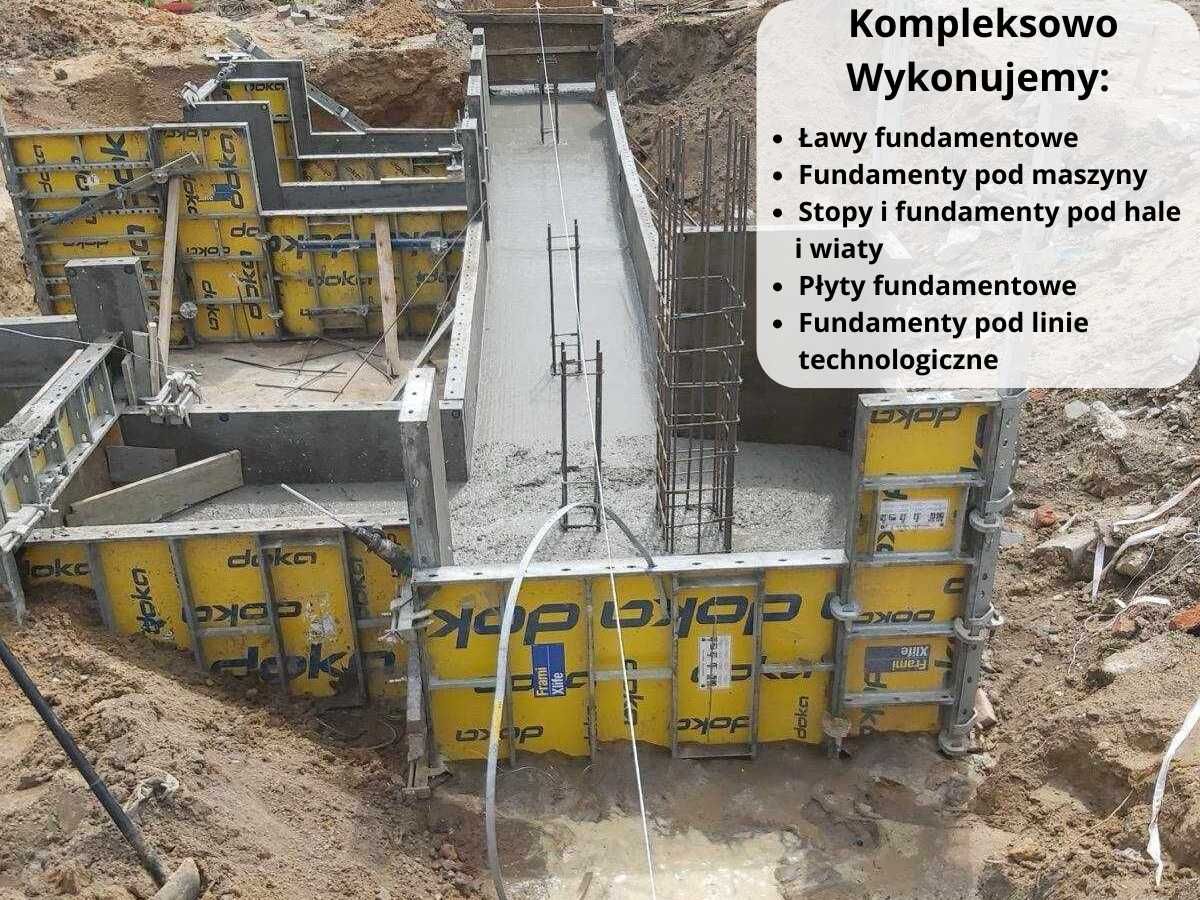 Silosy na kiszonkę, posadzki zacierane, zbiorniki monolityczne