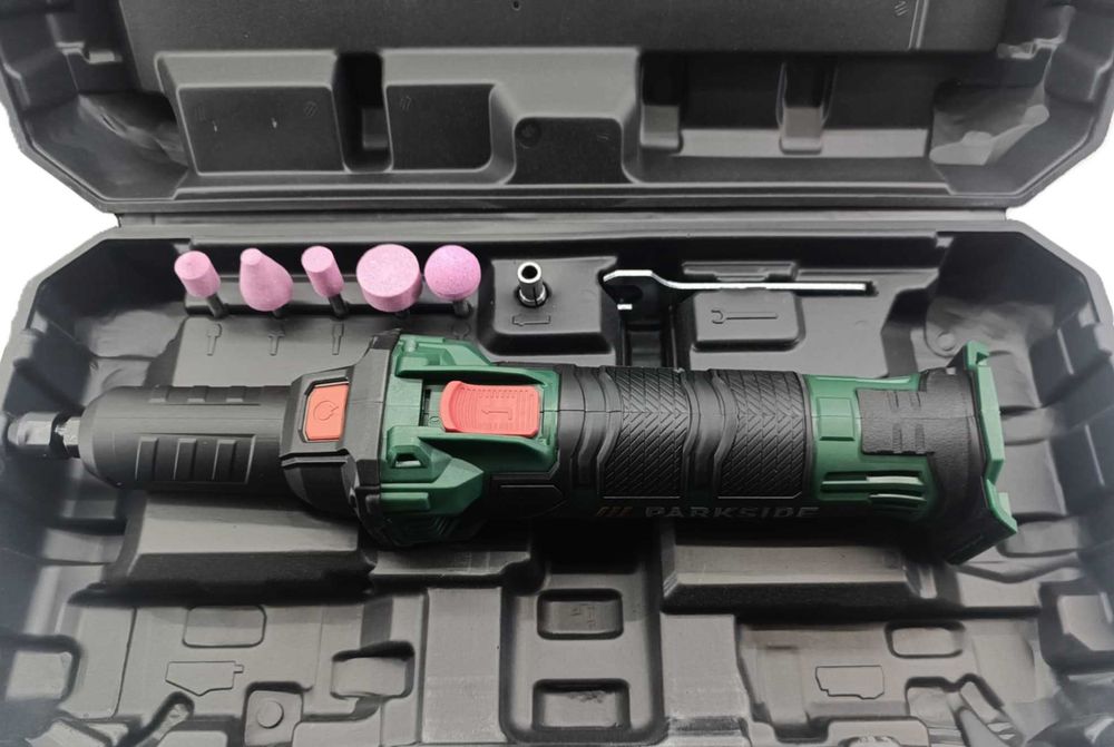 Akumulatorowa szlifierka prosta Parkside PGSA 20-Li A1