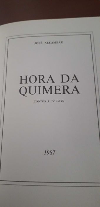 Hora de Quimera - Contos e Poesias