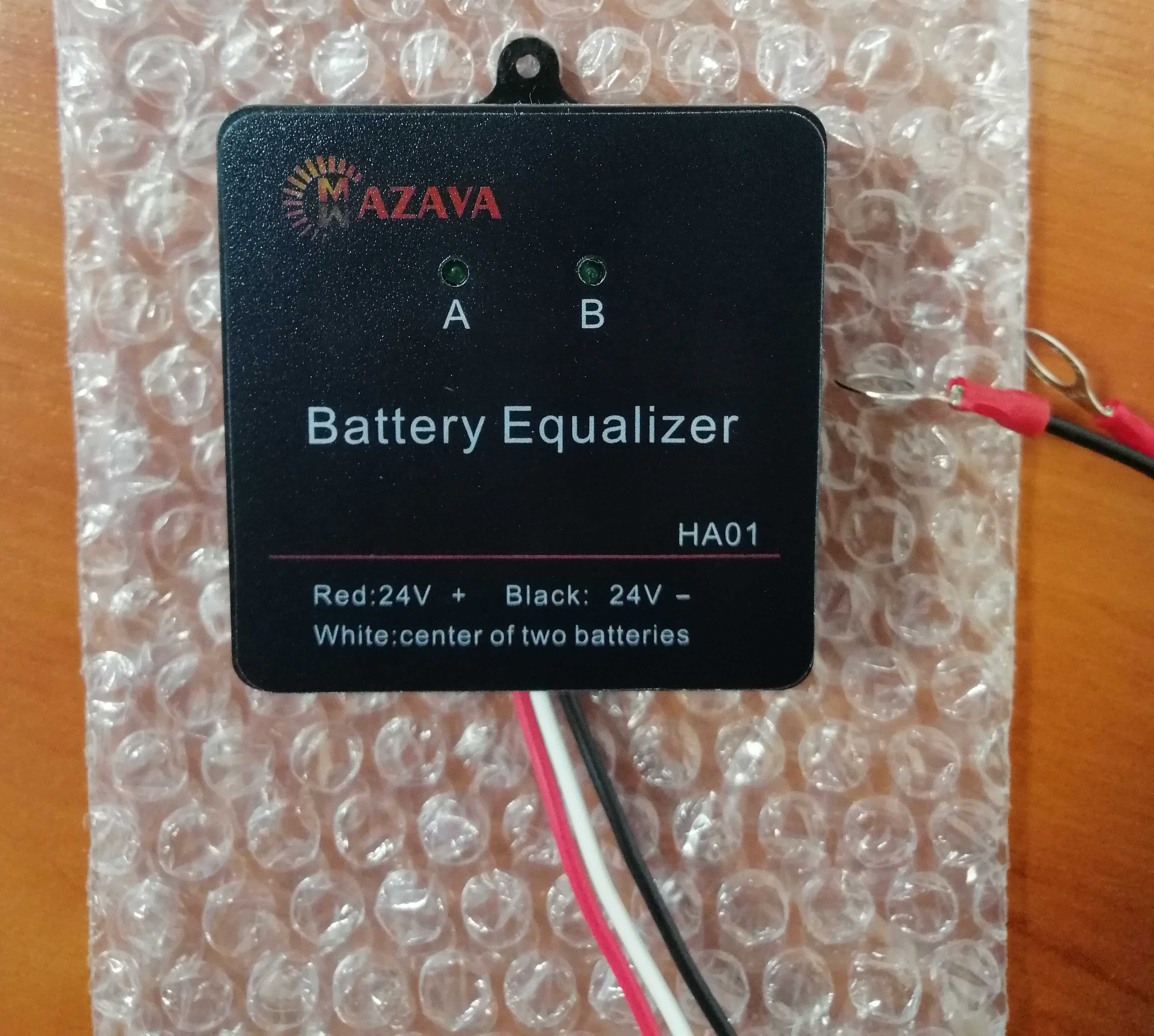 Балансир АКБ Pb/AGM/GEL батареи (2х12В) Battery Equalizer Mazava HA01