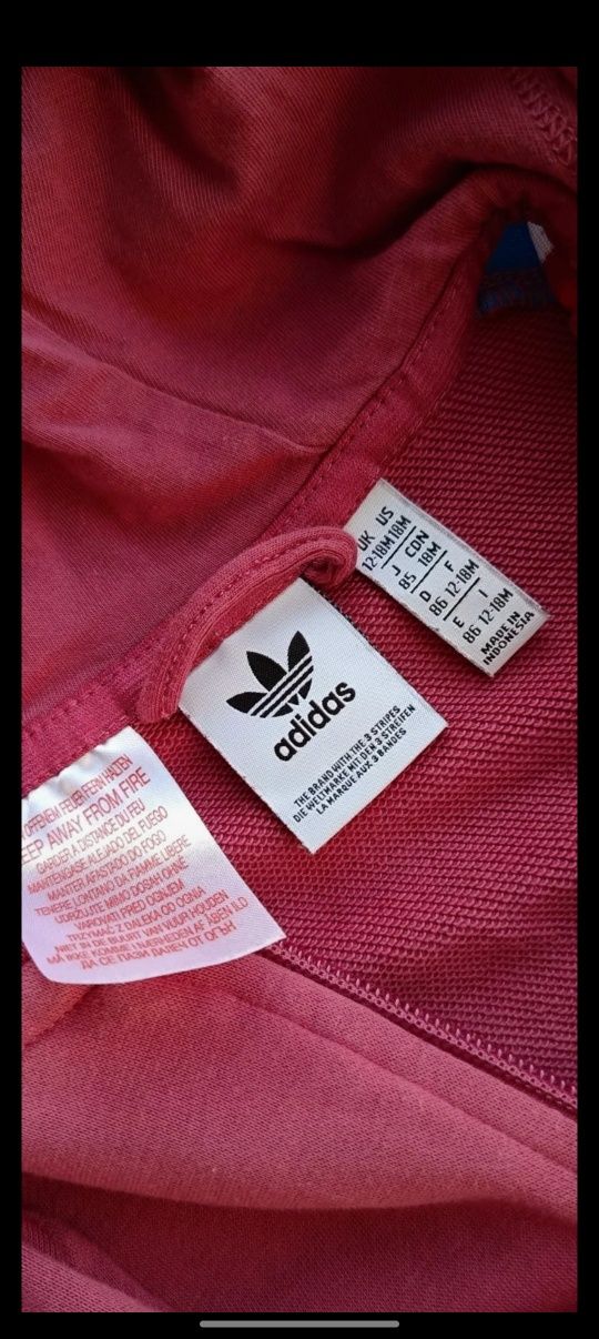Komplet dresowy adidas Originals – rozmiar 86