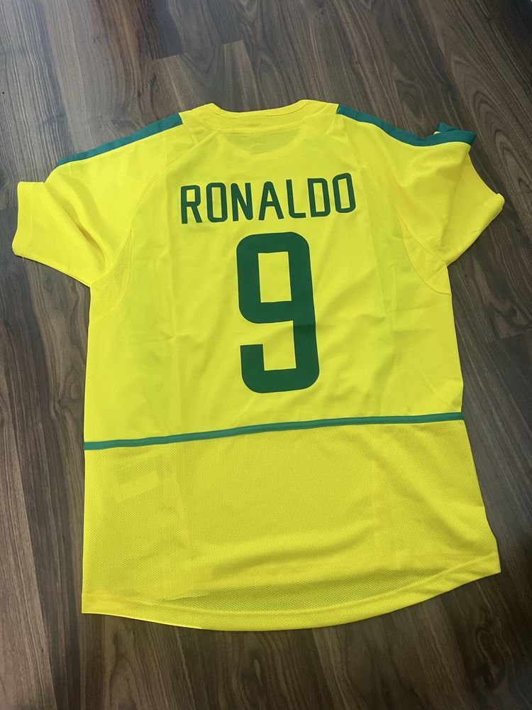 Koszulka Brazylia 2002 World Cup Ronaldo 9