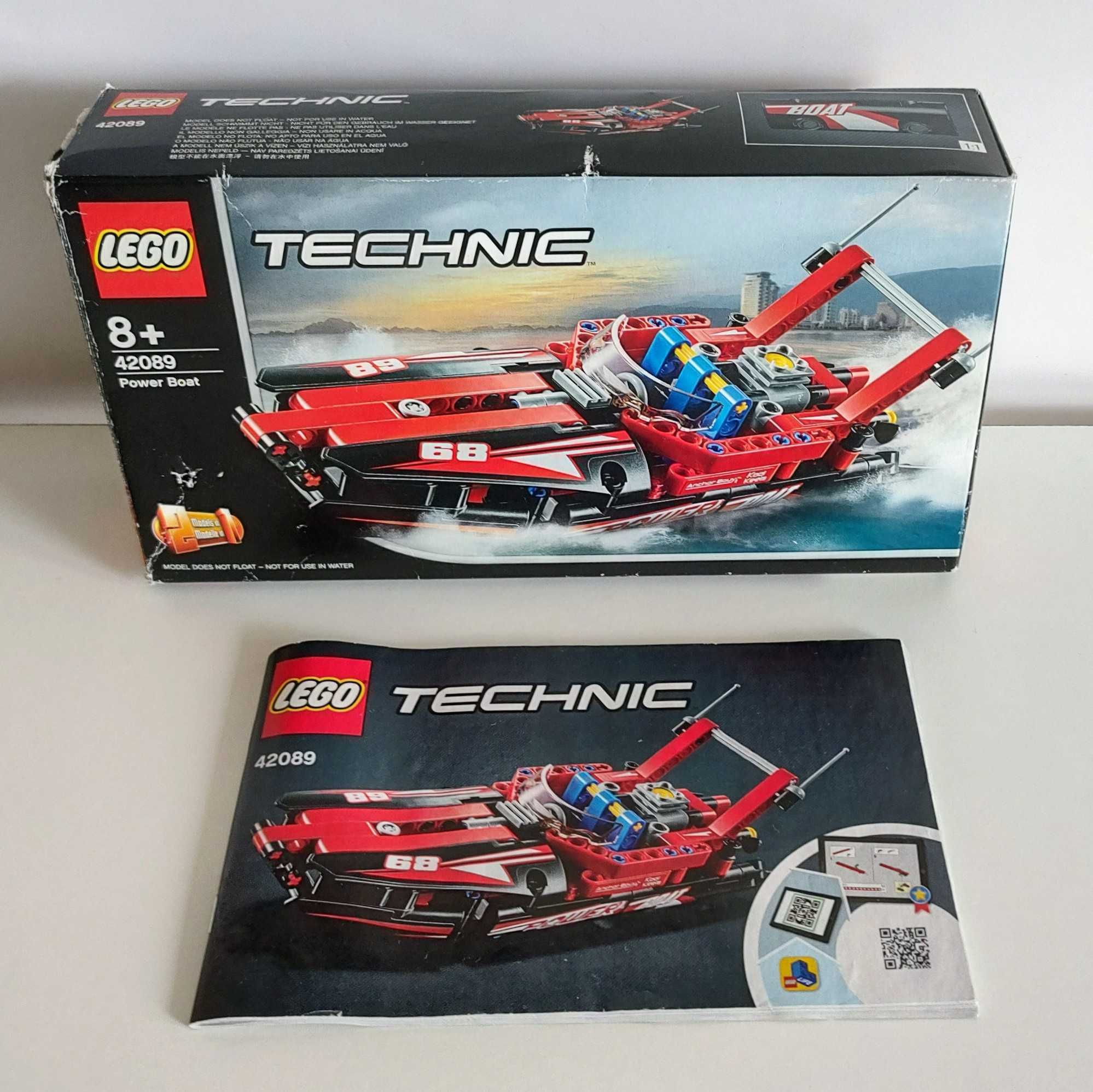 Lego Technic 42089 Motorówka (100%)