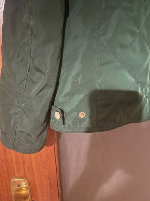 Parka Zara Verde tamanho S