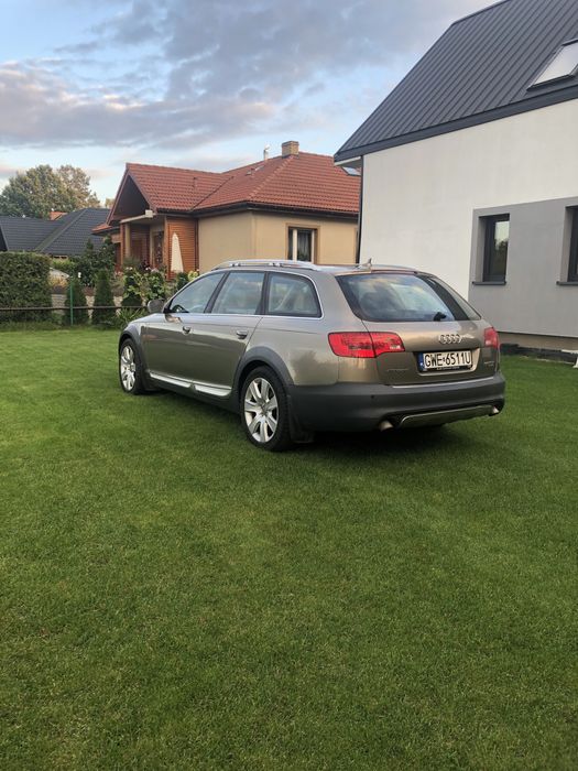 Audi a6 c6 allroad 3.0tdi quattro, pneumatyka, bose, kamera cofania