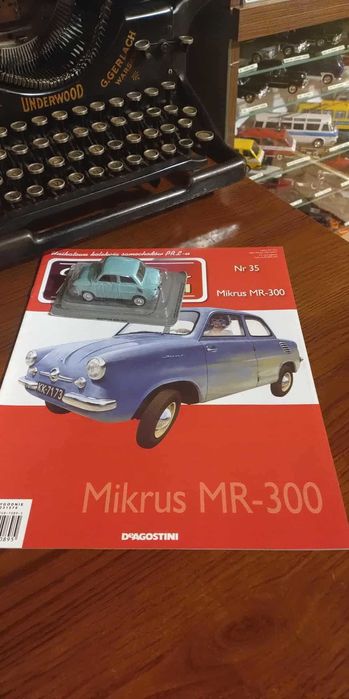 Czasopismo Kultowe Auta PRL-u + model Mikrus MR-300