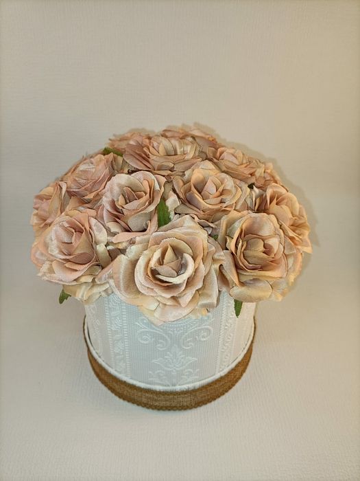 Flowerbox sztuczne kwiaty