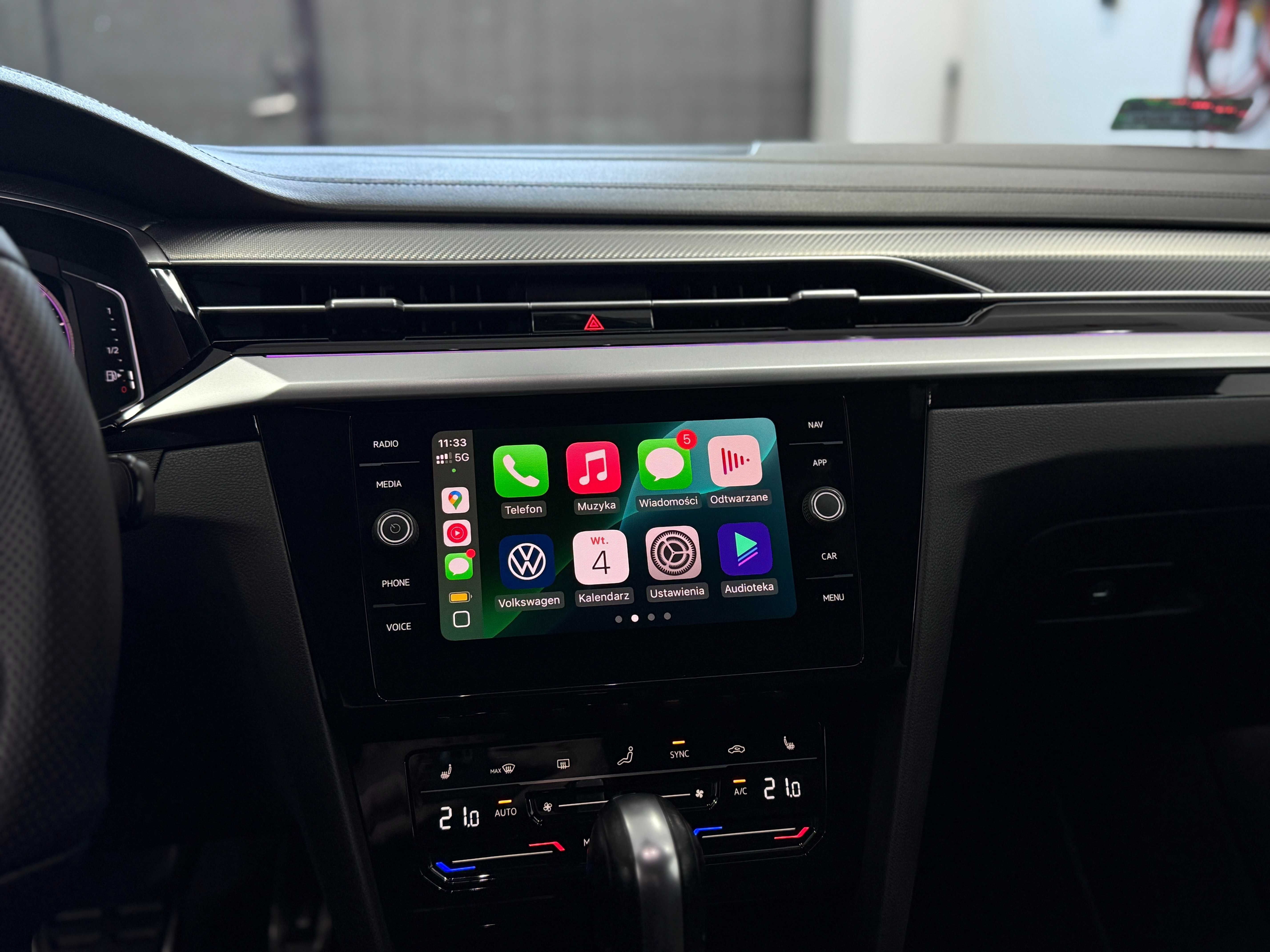 VW Passat Arteon Tiguan Lift MIB3 MOI3 Preh Carplay Android Auto 2020+