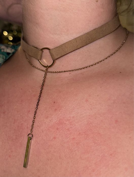 Zestaw chokerow 5 sztuk Kim Kardashian jeans bez zamsz hit!