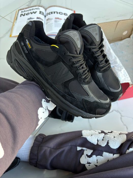 Кросівки зимові New Balance 2010 Cordura All Black premium