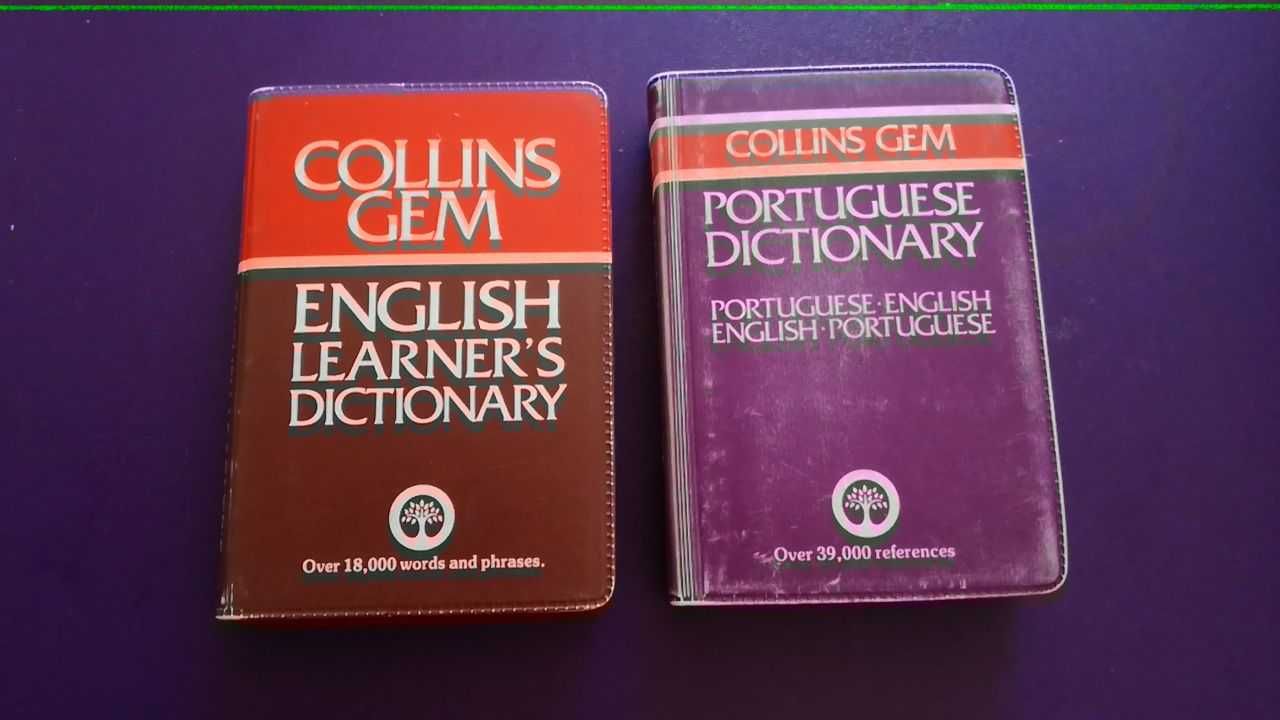 Dicionário Portuguese/English e English/Portuguese Collins Gem