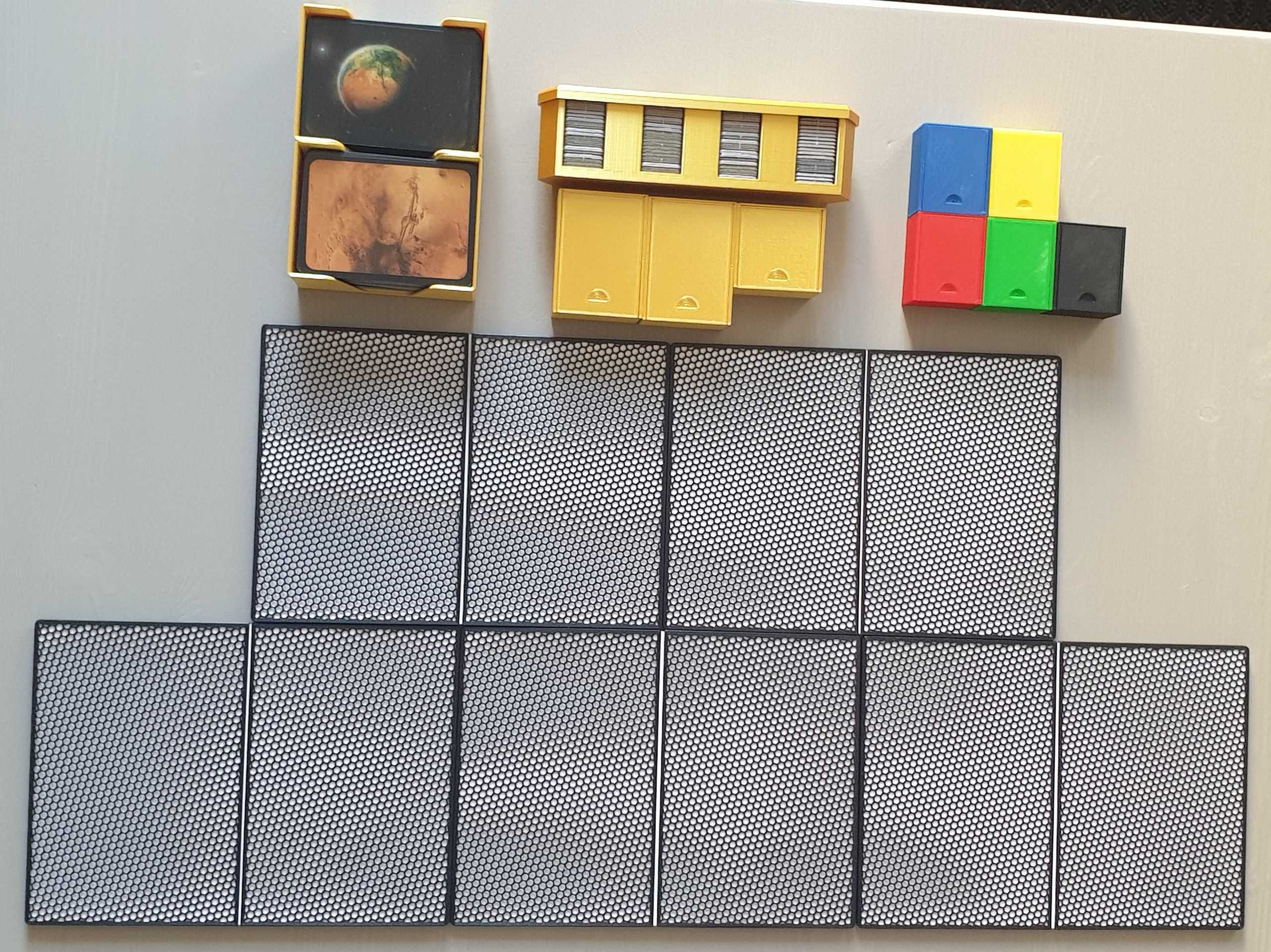 Terraformacja Marsa organizery, planszetki gracza