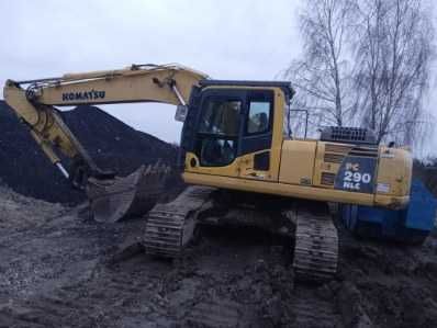 Koparko kołowa KOMATSU 210