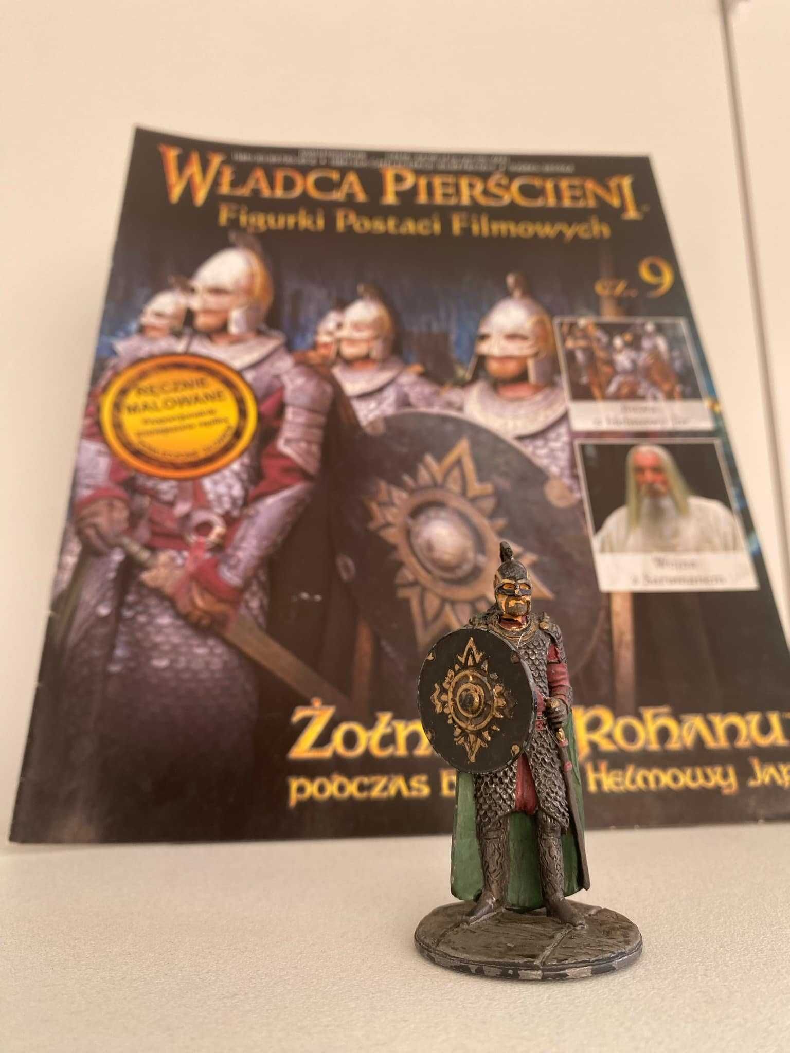 Władca pierścieni Żołnierz Rohanu Eaglemoss No9 NLP 2004 Lotr figurka