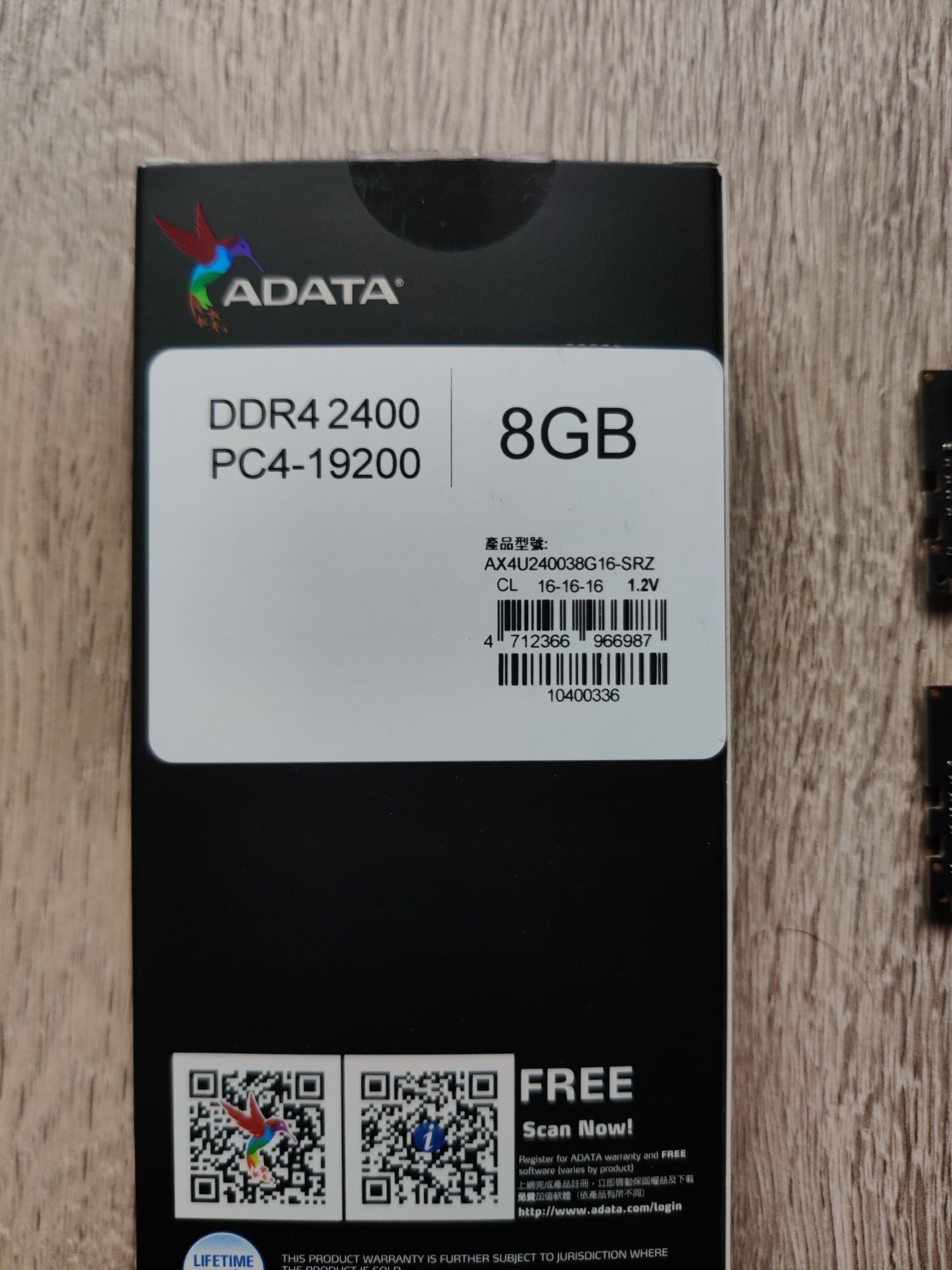 Pamięć RAM ADATA XPG DDR4 2400 (3200) 16GB (8GBx2) cl16
