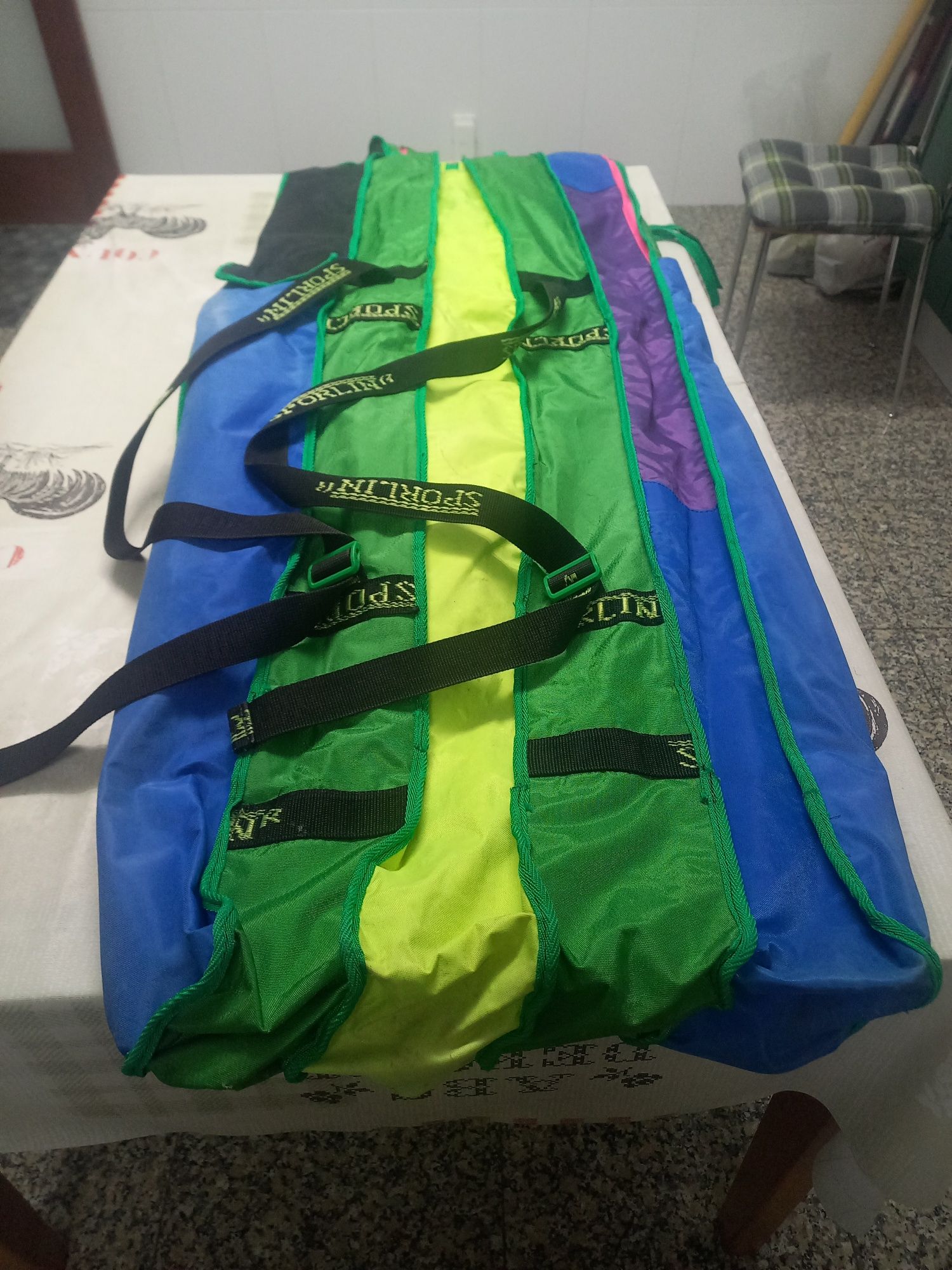 Saco para cana de pesca em bom estado  para  várias canas