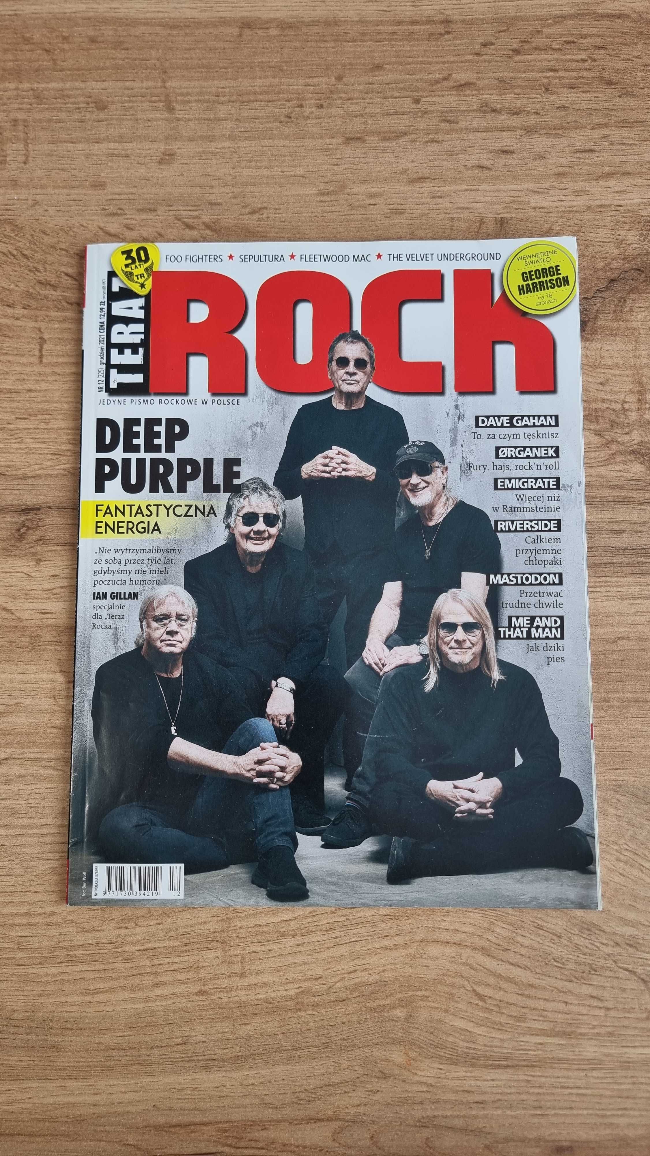 Teraz Rock 12/2021 - Deep Purple, George Harrison, Dave Gahan