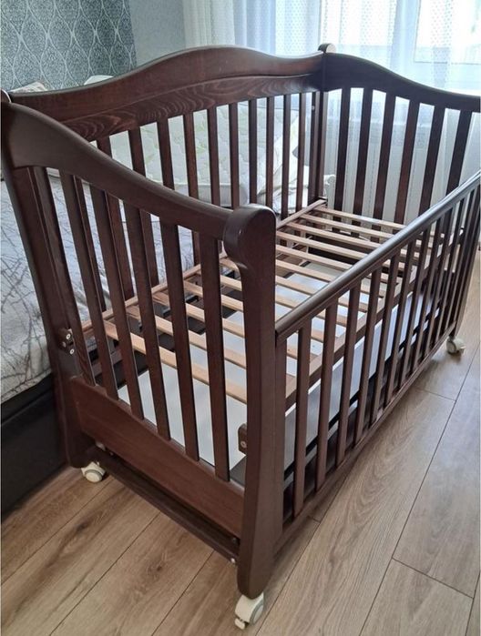 Кроватка детская Veres ЛД18 орех