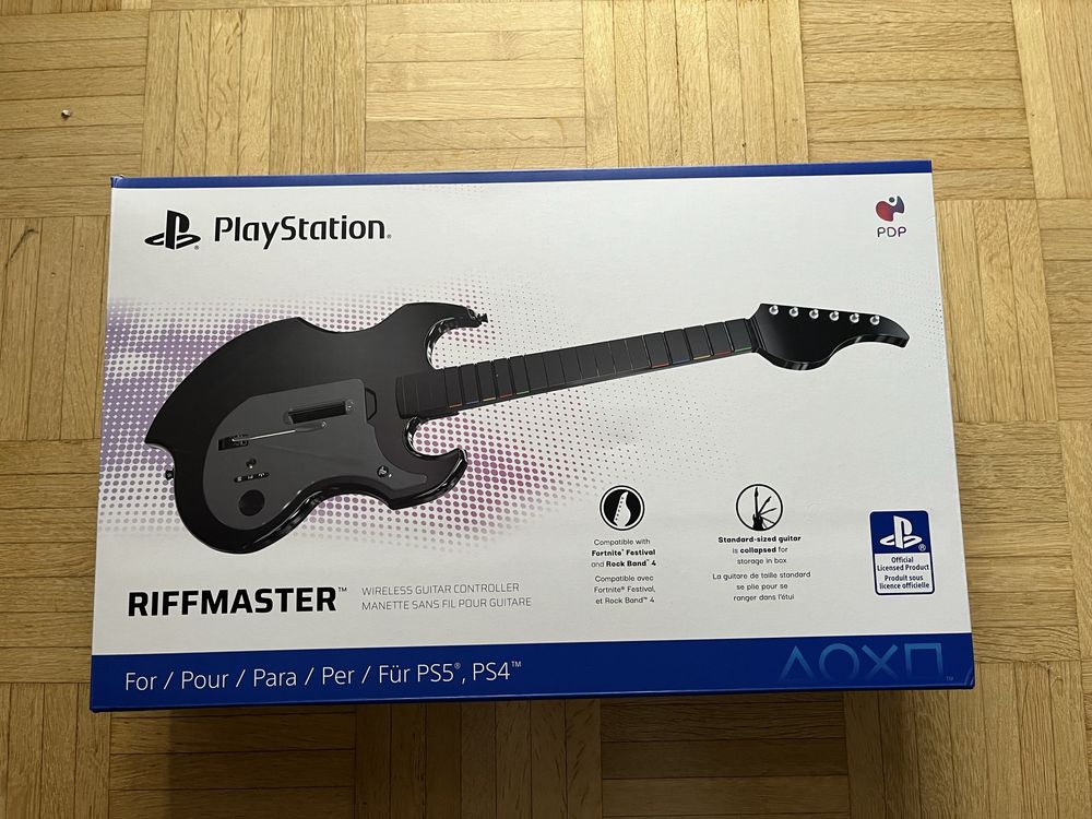 Gitara Riffmaster PDP PS4 PS5