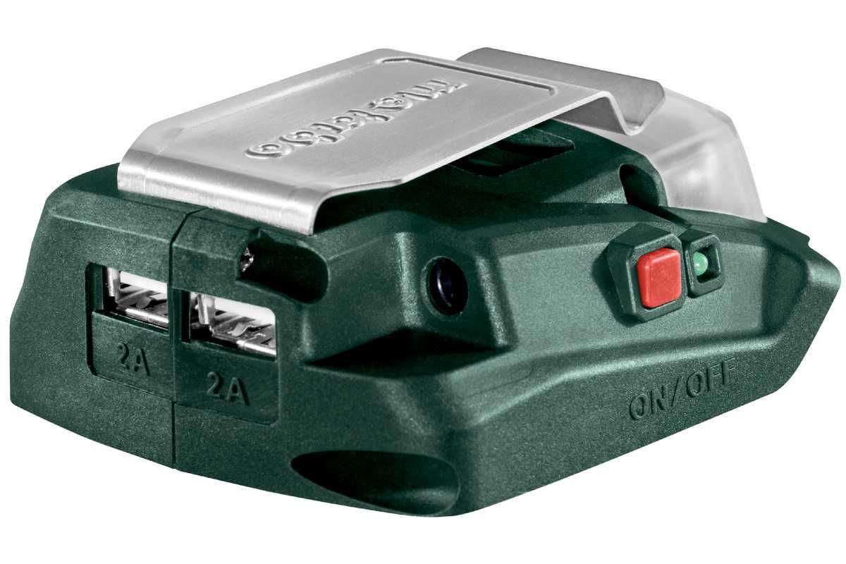 Adapter USB do Akumulatorów Metabo/CAS Metabo PA 14.4-18 LED-USB