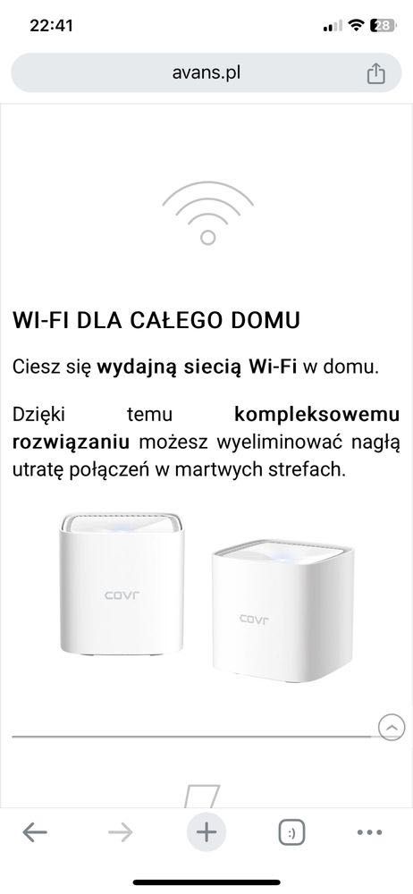 Mesh D-Link COVR AC1200 Wi-Fi 1102 bezprzewodowy router