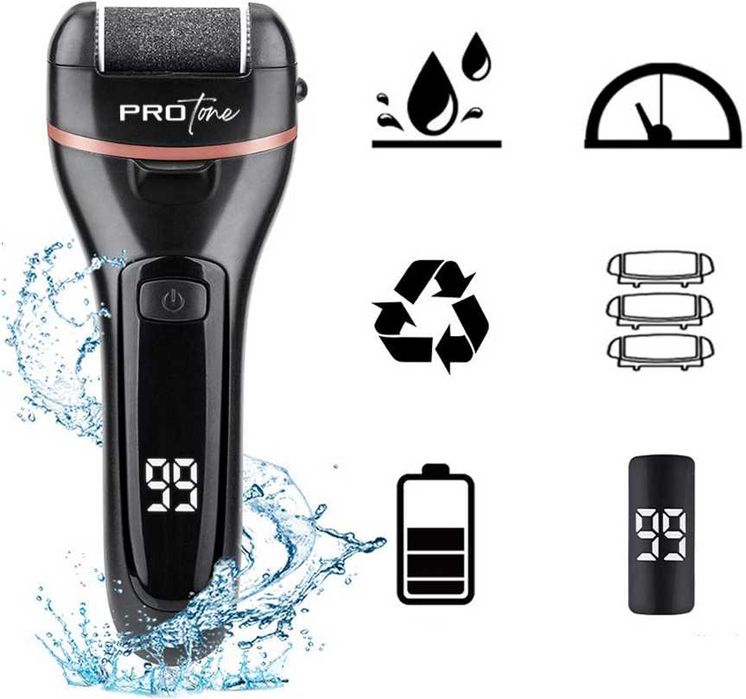 Электрическая пемза для ног чёрный Польша