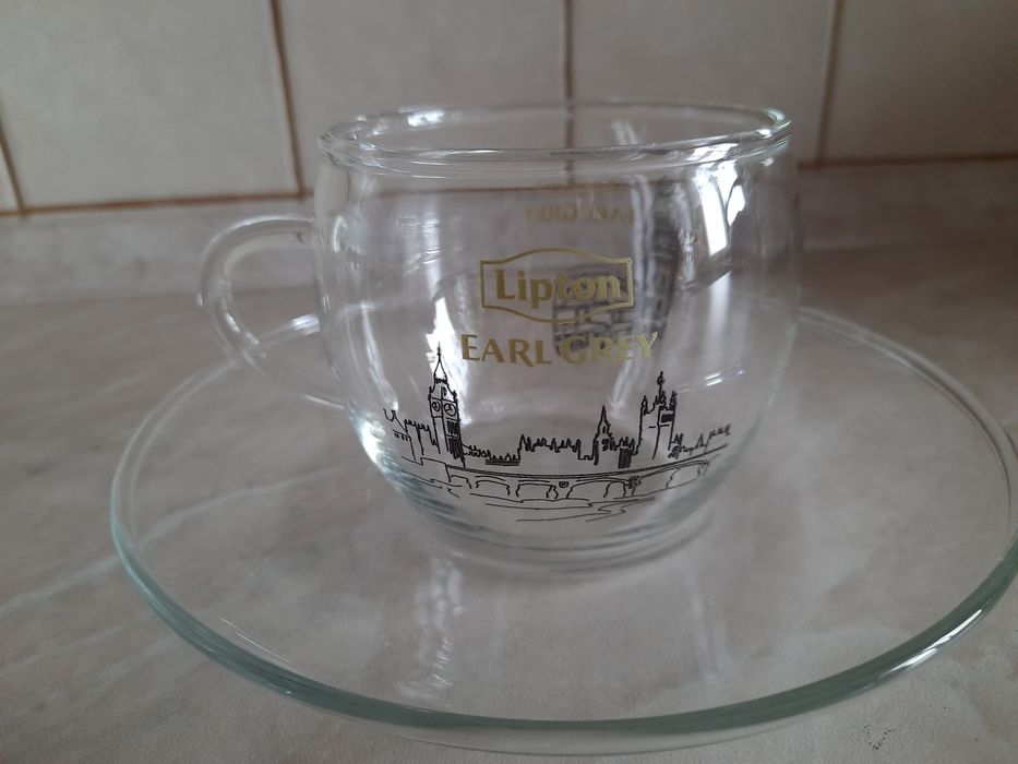 Szklana filiżanka do herbaty "Londyn"